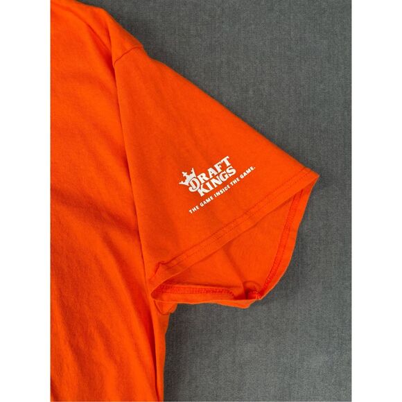 DraftKings Josh Reddick Tee Shirt Mens L Orange Houston Astros MLB Baseball Fan - Picture 4 of 8